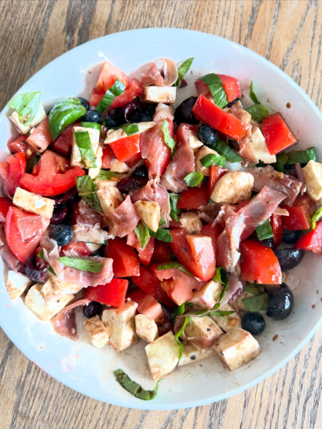 Fresh summer salad prepared by The Second Spoon Catering Co.